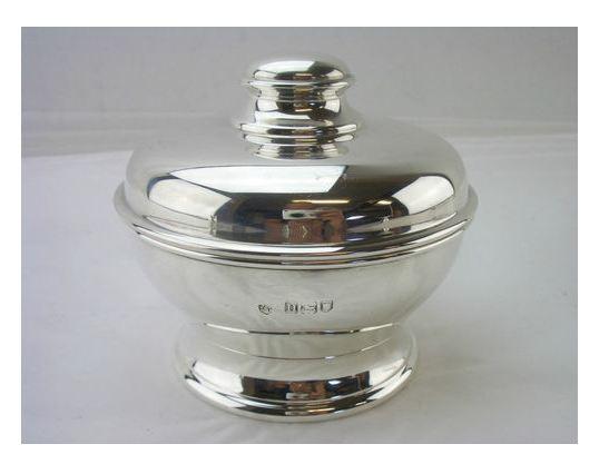 @d}@ Y--1908~ »  2 -TEA CADDY - 